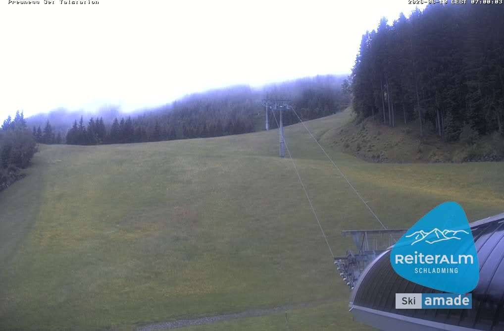 Archiv Foto Webcam Reiteralm - Talstation Preunegg
