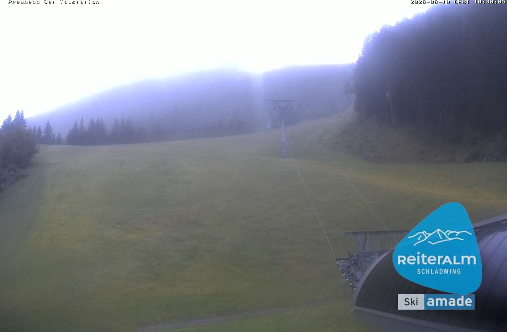 Archiv Foto Webcam Reiteralm - Talstation Preunegg