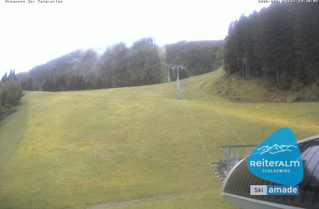 Archiv Foto Webcam Reiteralm - Talstation Preunegg