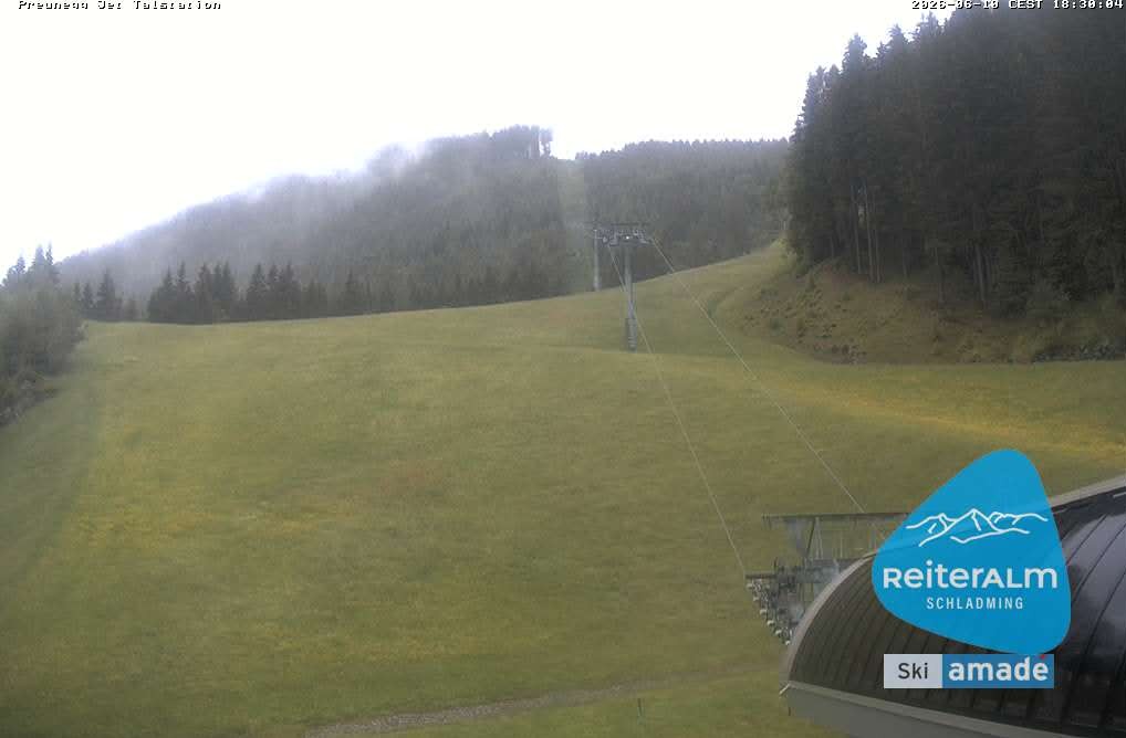 Archiv Foto Webcam Reiteralm - Talstation Preunegg