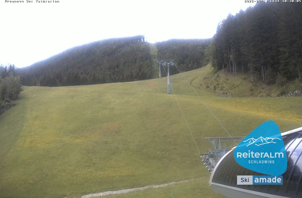 Archived image Webcam Reiteralm: Preunegg Jet Base Station