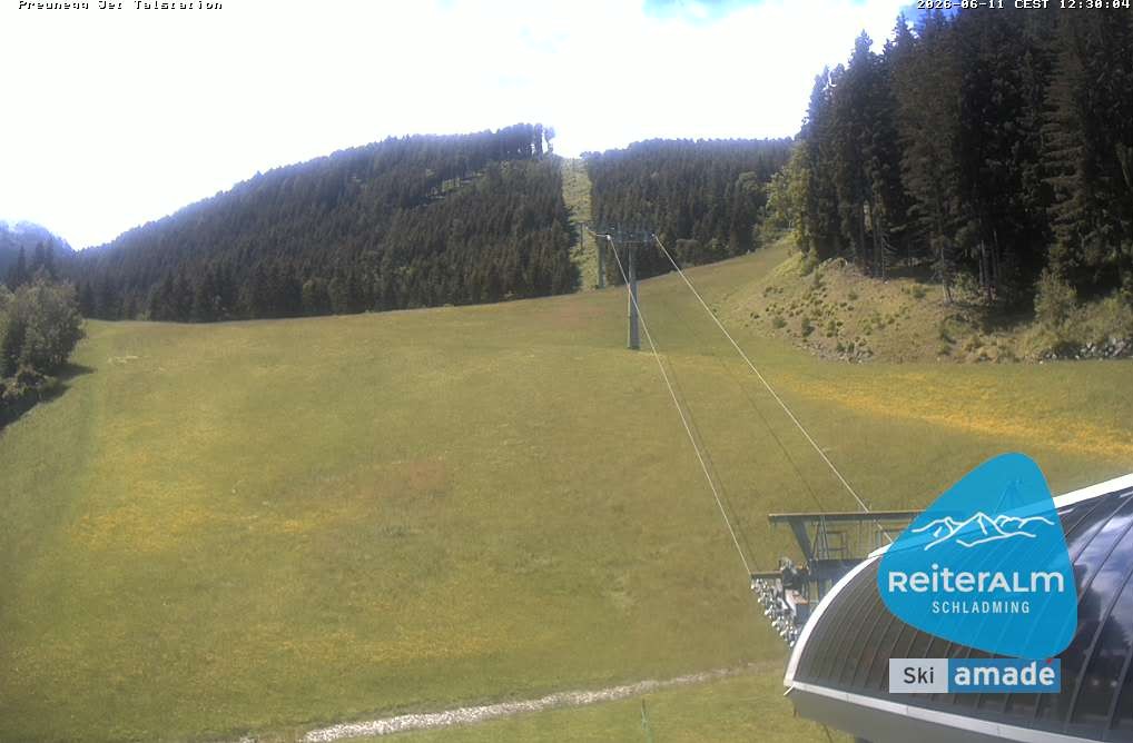 Archived image Webcam Reiteralm: Preunegg Jet Base Station