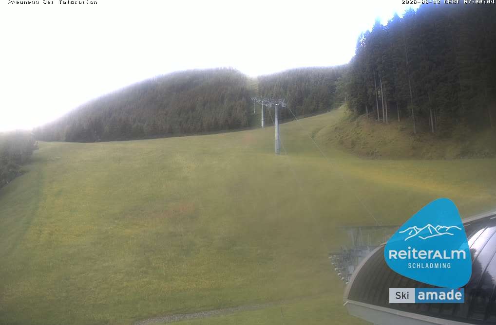 Archiv Foto Webcam Reiteralm - Talstation Preunegg