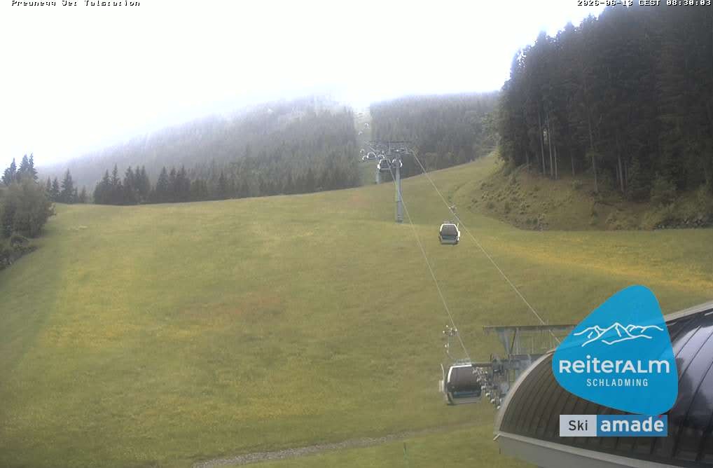 Archiv Foto Webcam Reiteralm - Talstation Preunegg