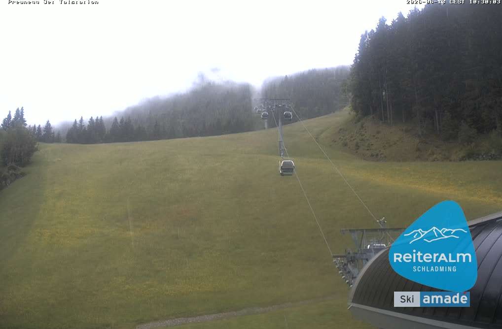 Archiv Foto Webcam Reiteralm - Talstation Preunegg