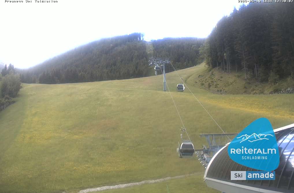 Archiv Foto Webcam Reiteralm - Talstation Preunegg