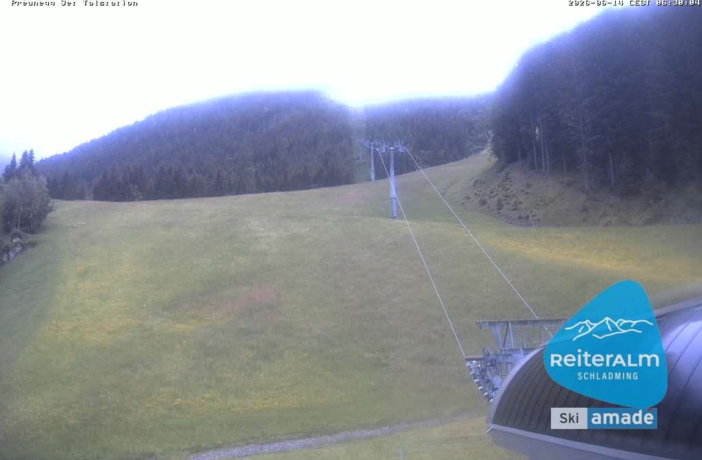 Archiv Foto Webcam Reiteralm - Talstation Preunegg