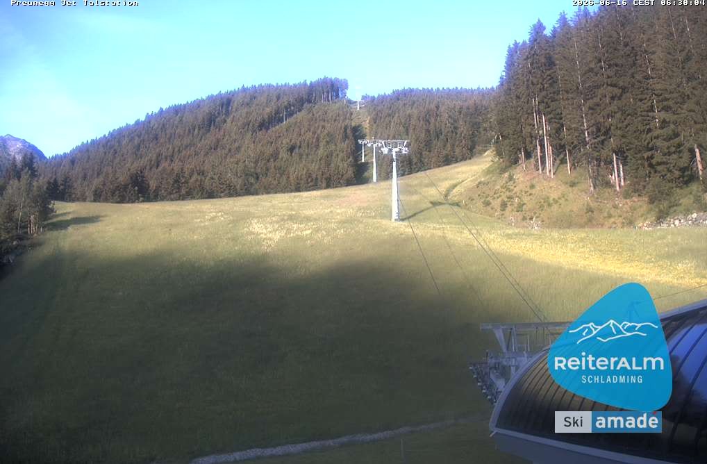 Archiv Foto Webcam Reiteralm - Talstation Preunegg