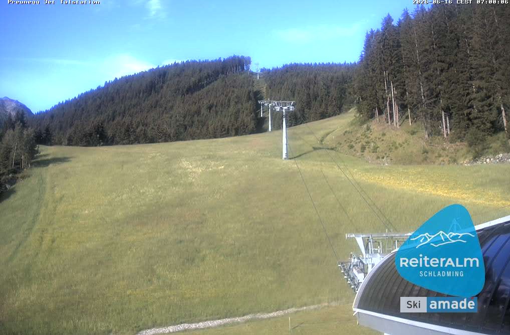 Archiv Foto Webcam Reiteralm - Talstation Preunegg
