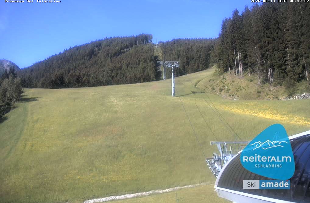 Archiv Foto Webcam Reiteralm - Talstation Preunegg