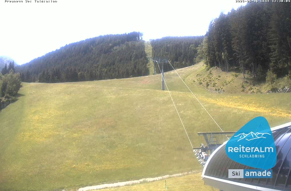 Archiv Foto Webcam Reiteralm - Talstation Preunegg