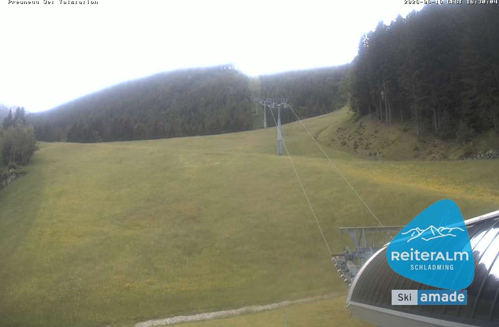Archived image Webcam Reiteralm: Preunegg Jet Base Station