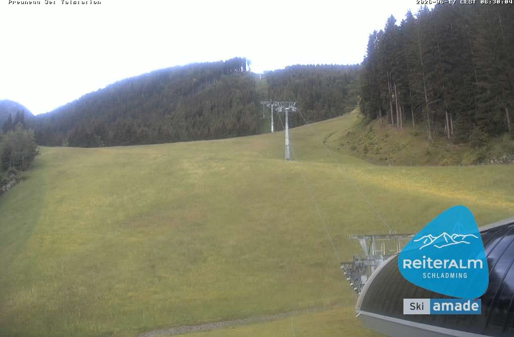 Archiv Foto Webcam Reiteralm - Talstation Preunegg