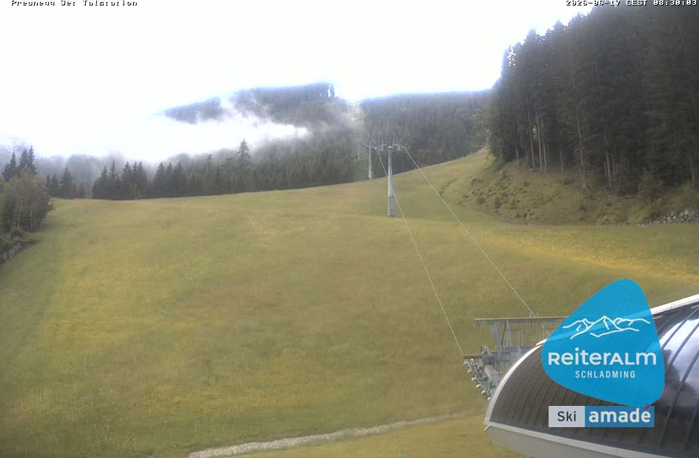 Archiv Foto Webcam Reiteralm - Talstation Preunegg