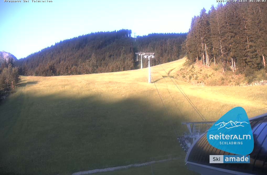 Archiv Foto Webcam Reiteralm - Talstation Preunegg
