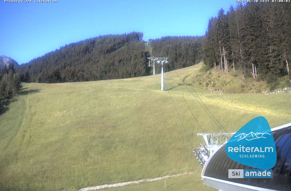 Archiv Foto Webcam Reiteralm - Talstation Preunegg