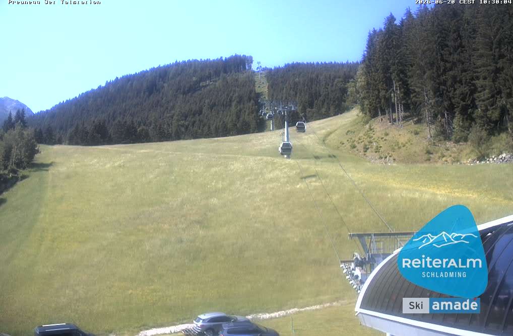 Archiv Foto Webcam Reiteralm - Talstation Preunegg