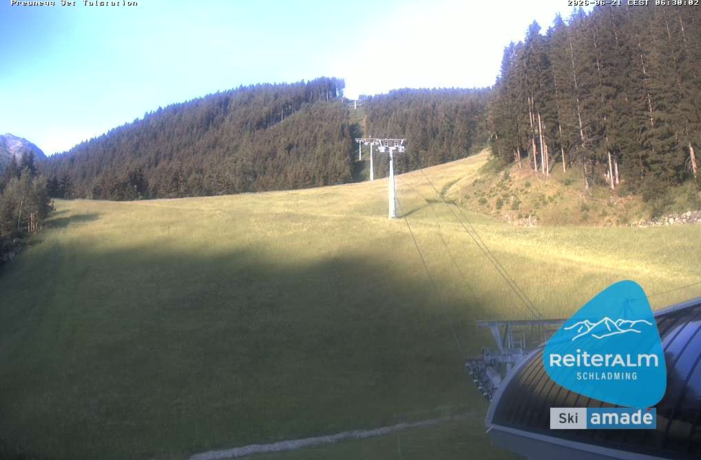 Archiv Foto Webcam Reiteralm - Talstation Preunegg
