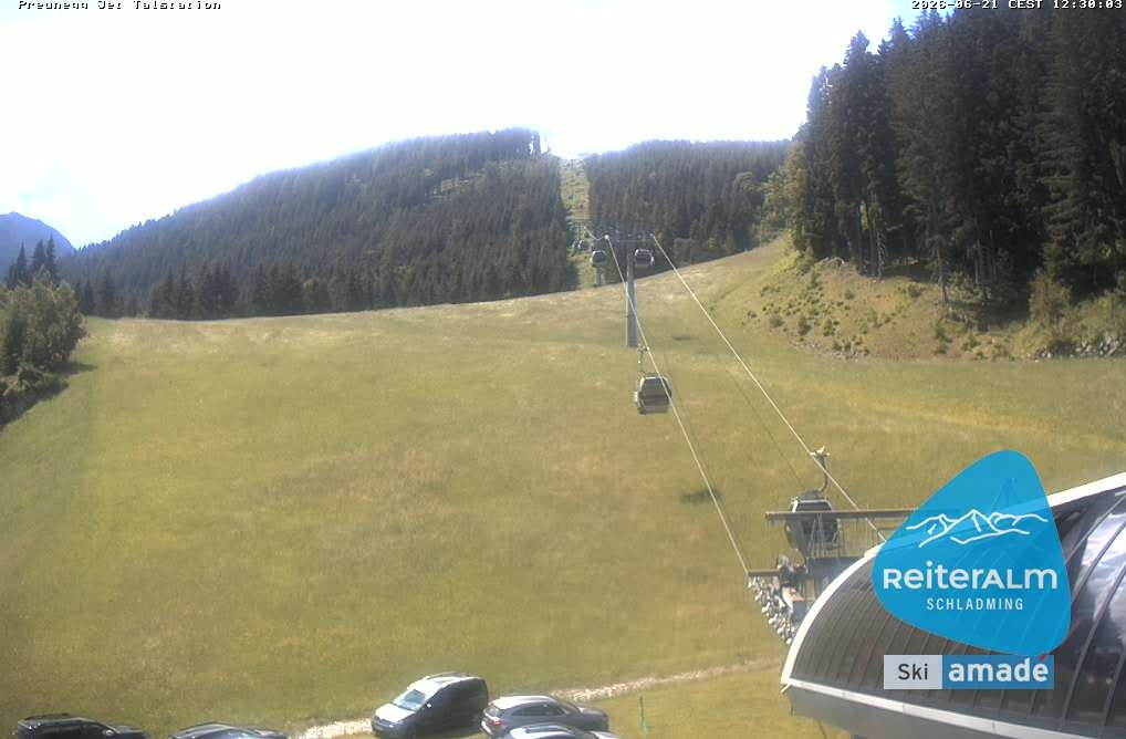 Archiv Foto Webcam Reiteralm - Talstation Preunegg