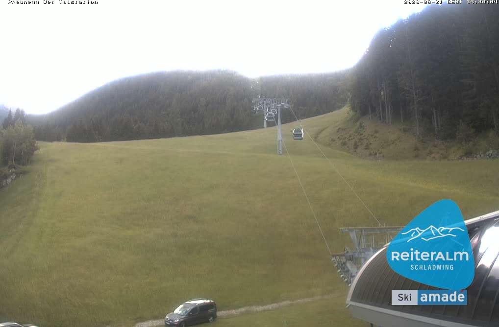 Archiv Foto Webcam Reiteralm - Talstation Preunegg