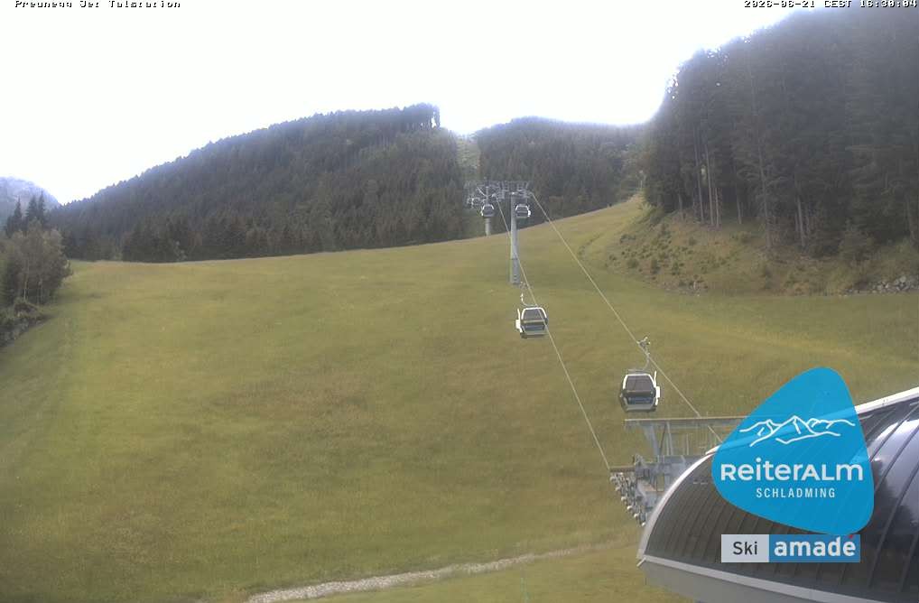 Archiv Foto Webcam Reiteralm - Talstation Preunegg