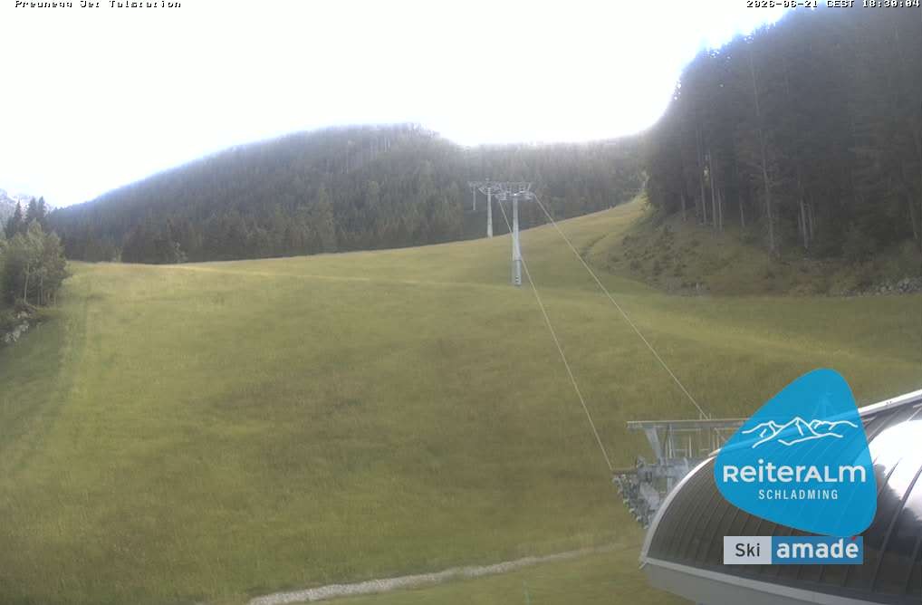 Archiv Foto Webcam Reiteralm - Talstation Preunegg