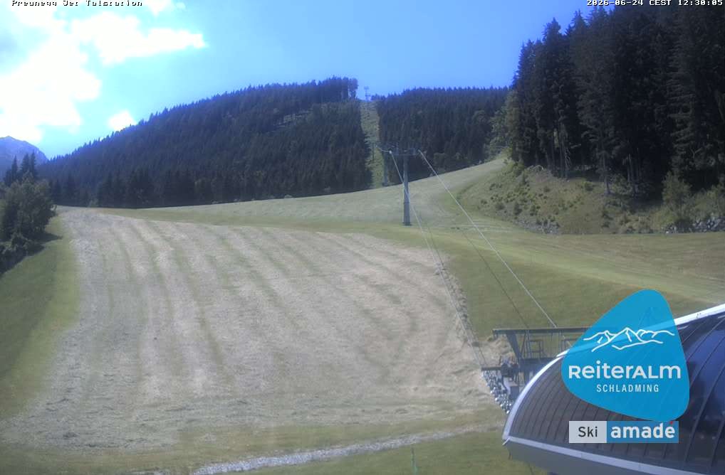 Archiv Foto Webcam Reiteralm - Talstation Preunegg