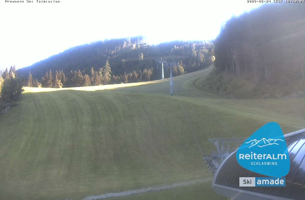 Archiv Foto Webcam Reiteralm - Talstation Preunegg
