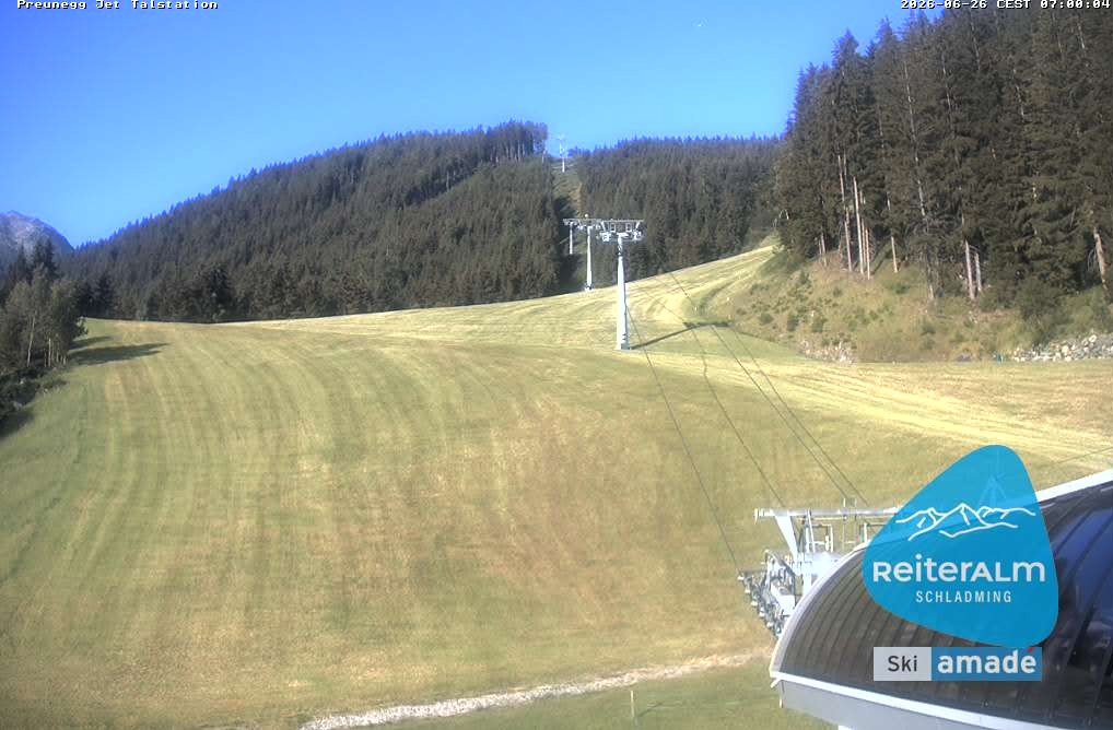 Archiv Foto Webcam Reiteralm - Talstation Preunegg