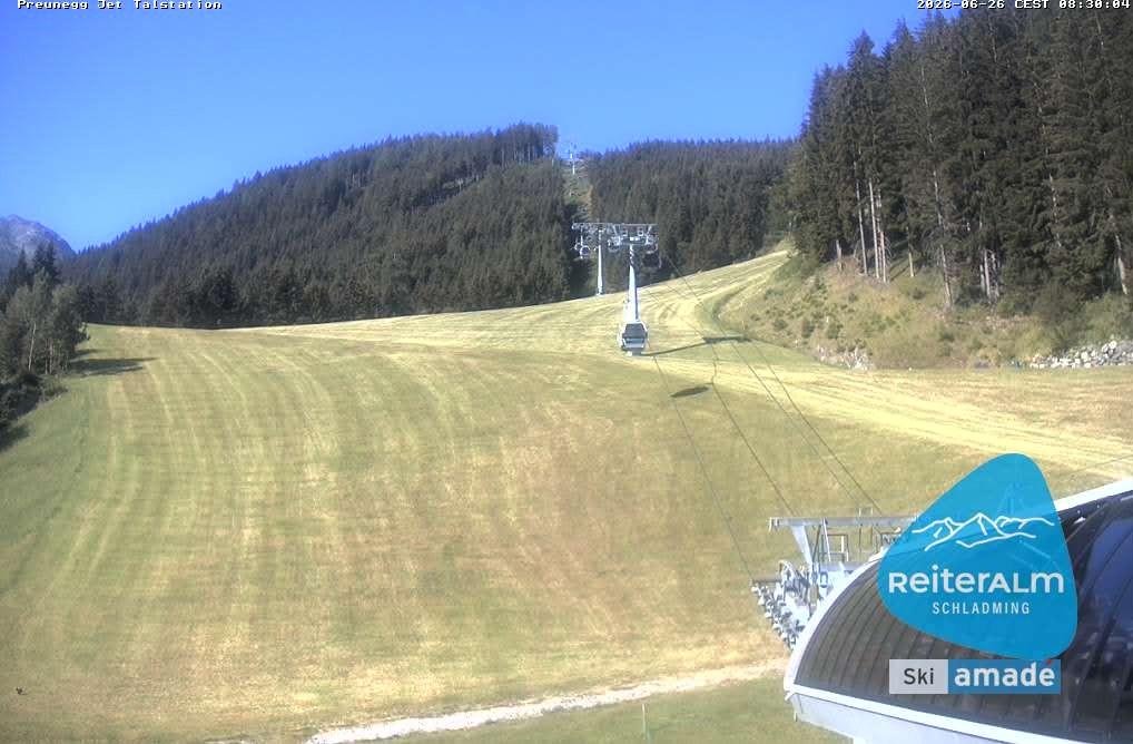 Archiv Foto Webcam Reiteralm - Talstation Preunegg