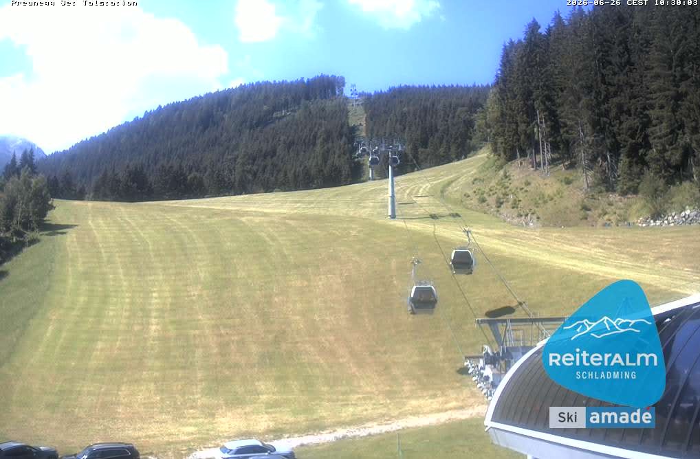 Archiv Foto Webcam Reiteralm - Talstation Preunegg