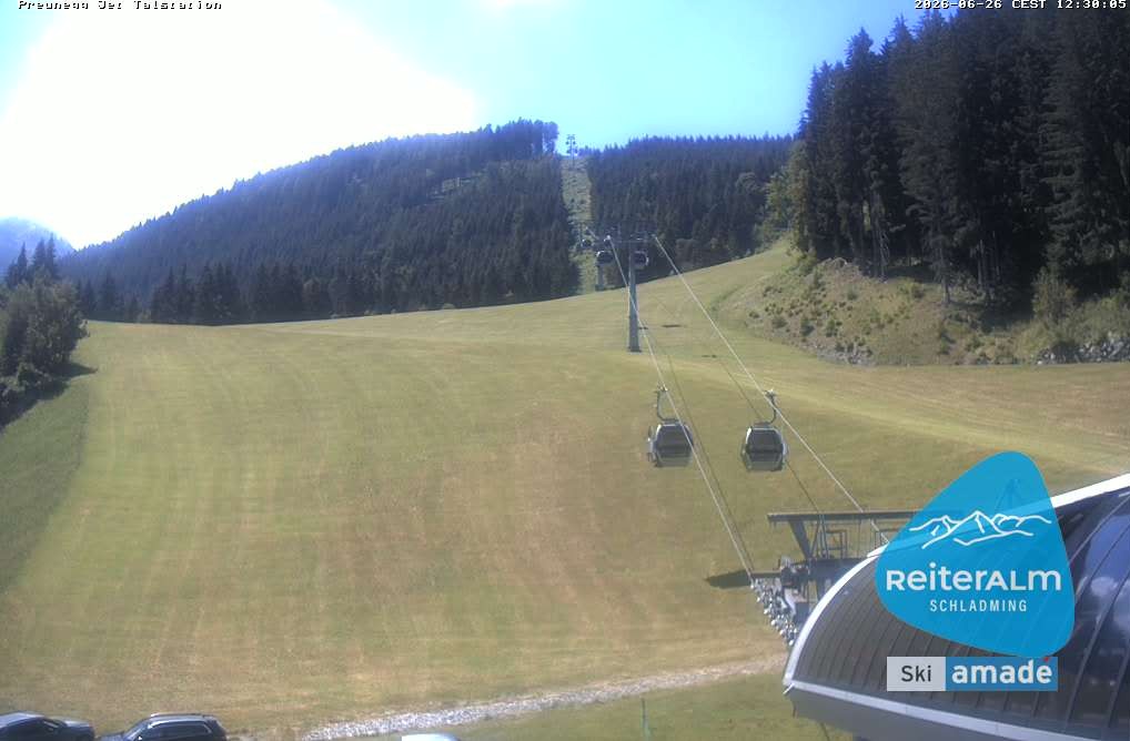 Archiv Foto Webcam Reiteralm - Talstation Preunegg