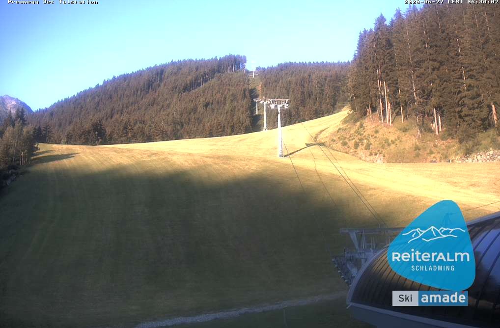 Archiv Foto Webcam Reiteralm - Talstation Preunegg