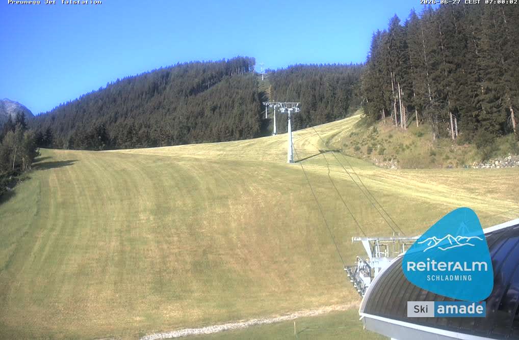 Archiv Foto Webcam Reiteralm - Talstation Preunegg