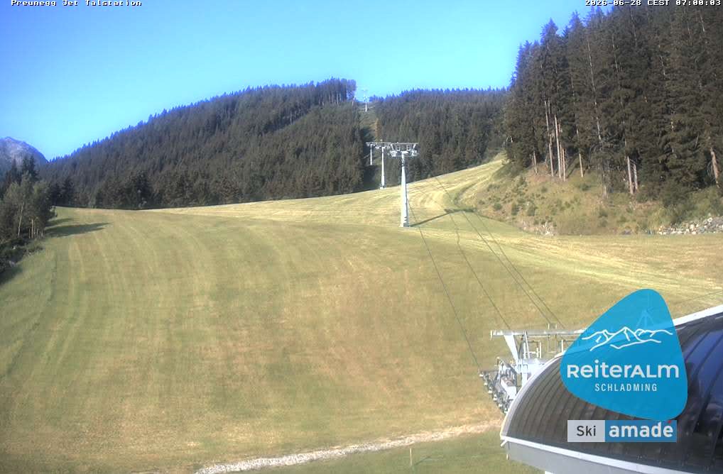 Archiv Foto Webcam Reiteralm - Talstation Preunegg