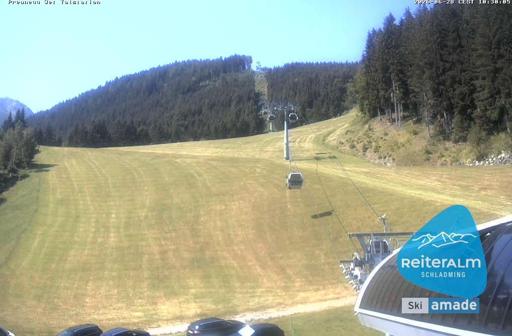 Archiv Foto Webcam Reiteralm - Talstation Preunegg
