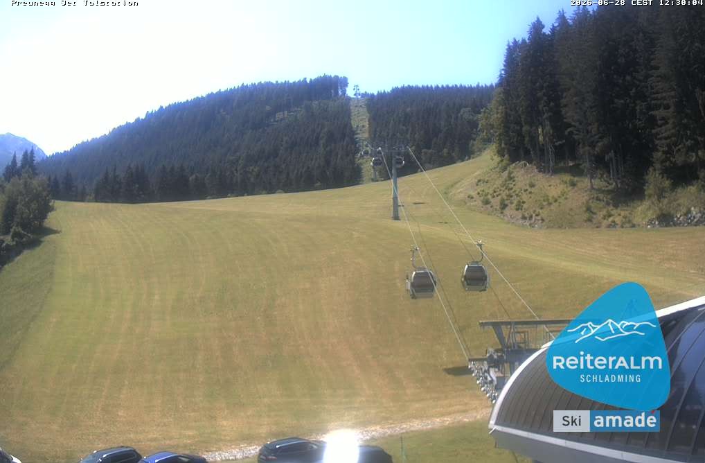 Archiv Foto Webcam Reiteralm - Talstation Preunegg
