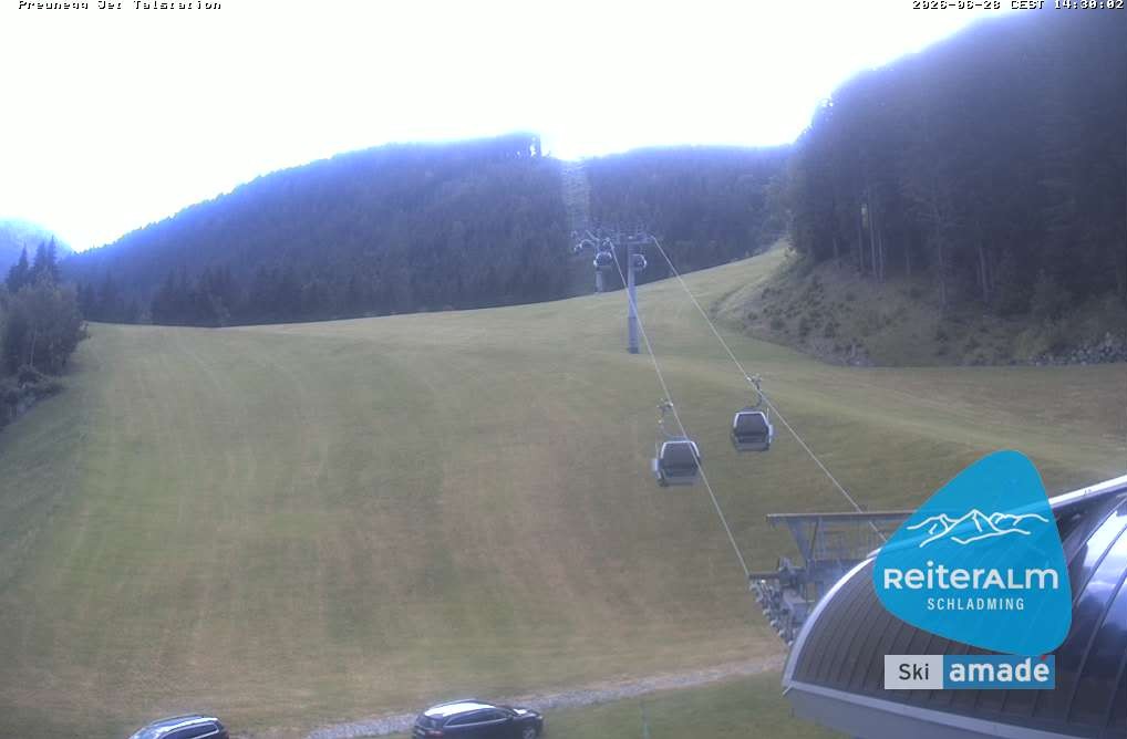 Archiv Foto Webcam Reiteralm - Talstation Preunegg