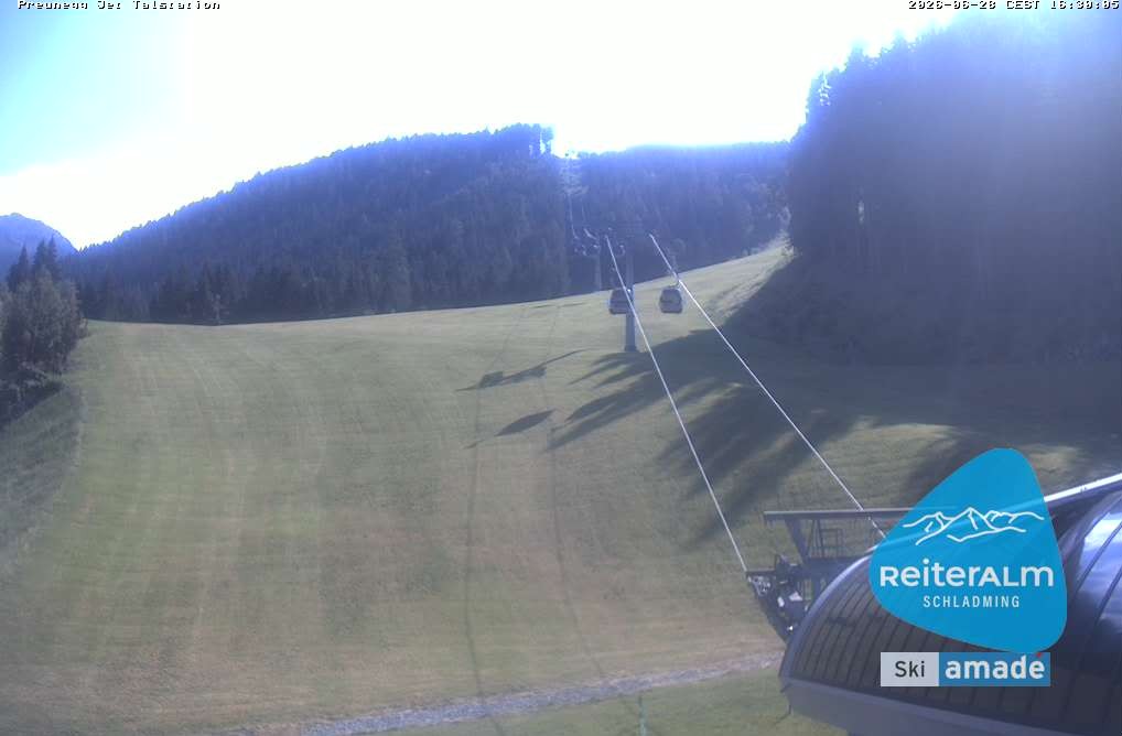 Archiv Foto Webcam Reiteralm - Talstation Preunegg