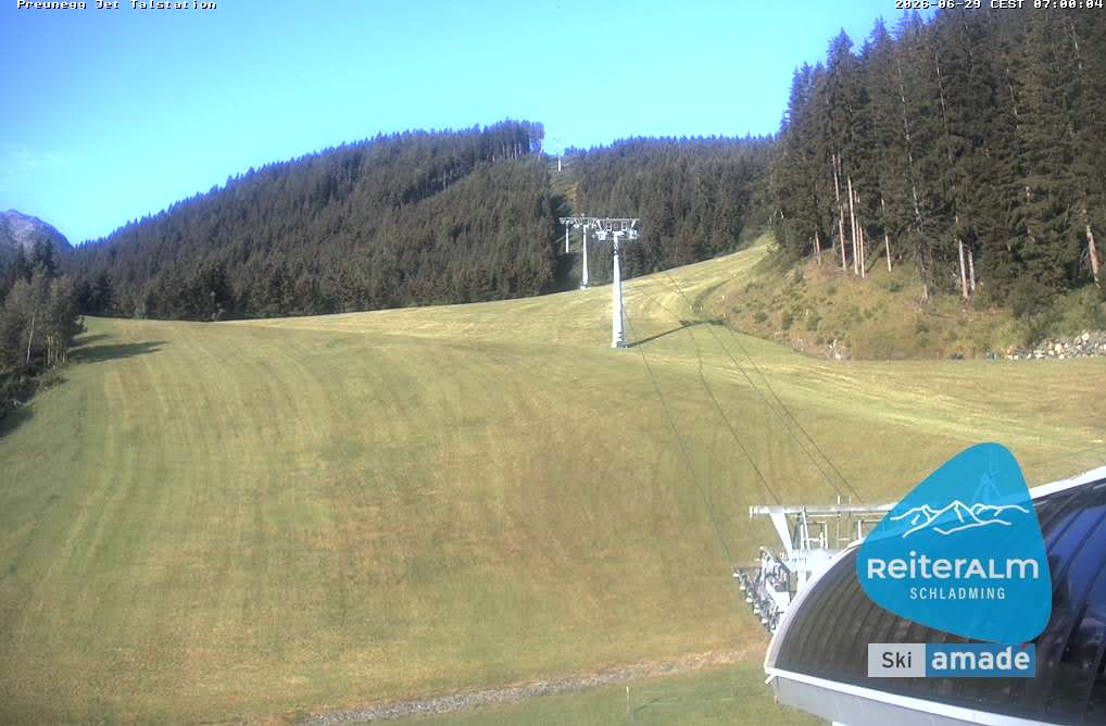Archiv Foto Webcam Reiteralm - Talstation Preunegg