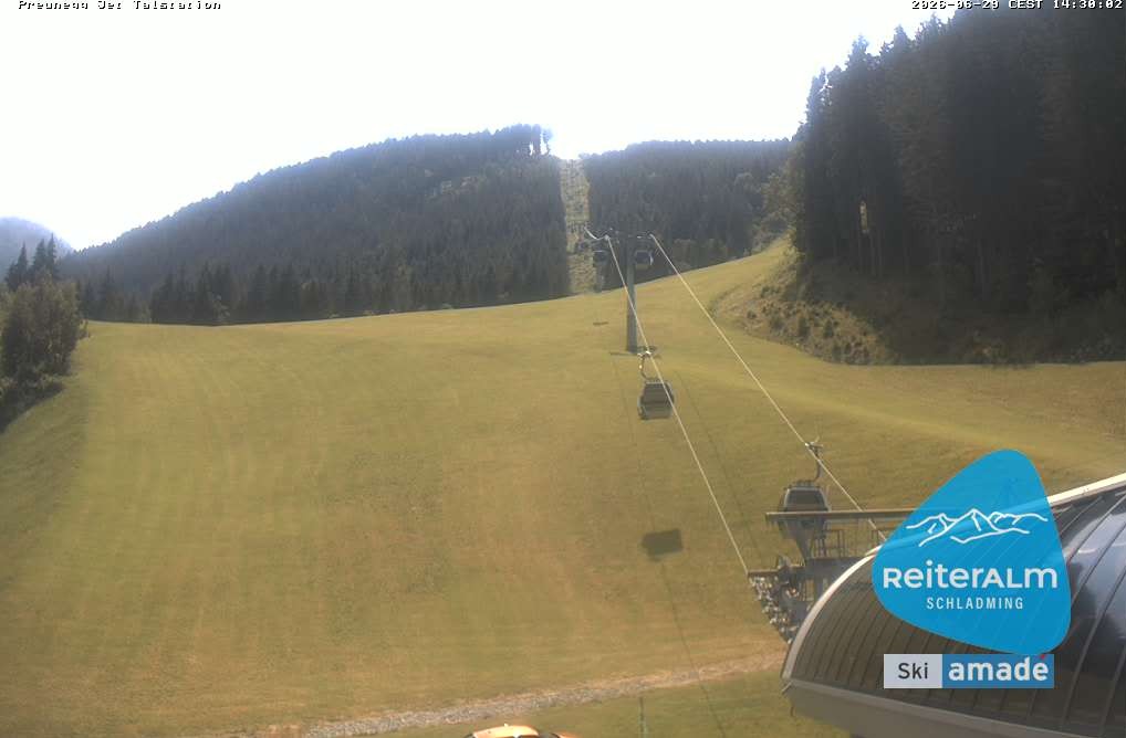 Archiv Foto Webcam Reiteralm - Talstation Preunegg