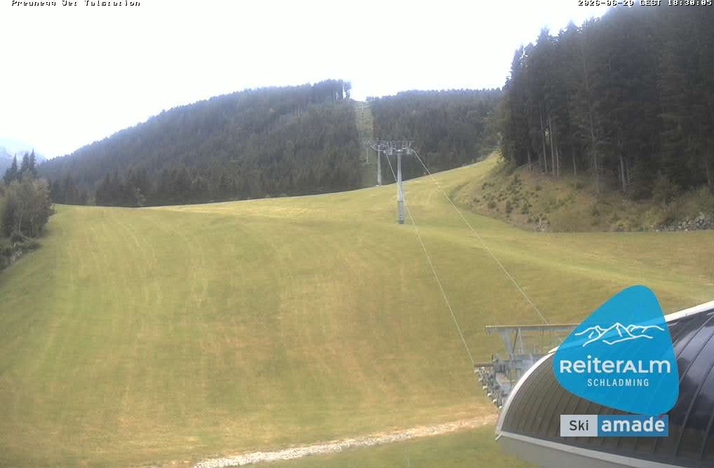 Archiv Foto Webcam Reiteralm - Talstation Preunegg