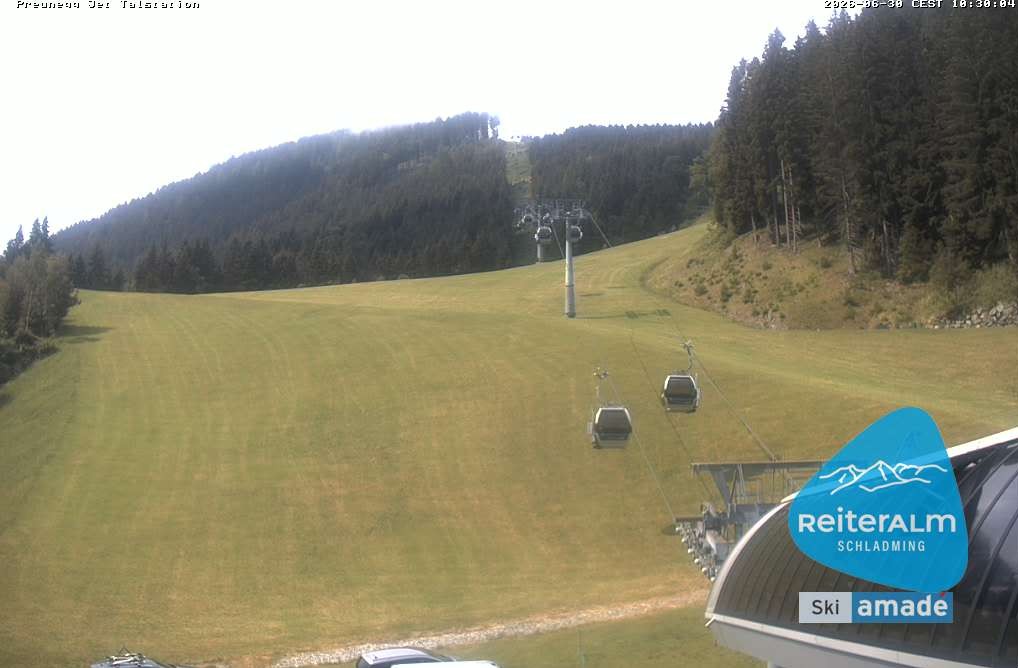 Archiv Foto Webcam Reiteralm - Talstation Preunegg