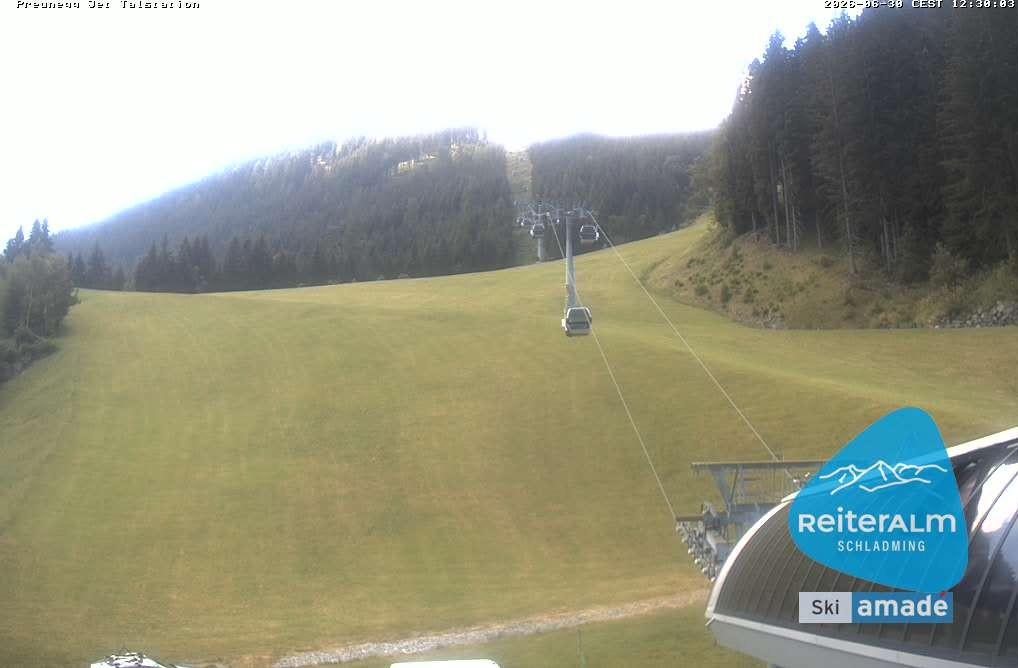 Archiv Foto Webcam Reiteralm - Talstation Preunegg