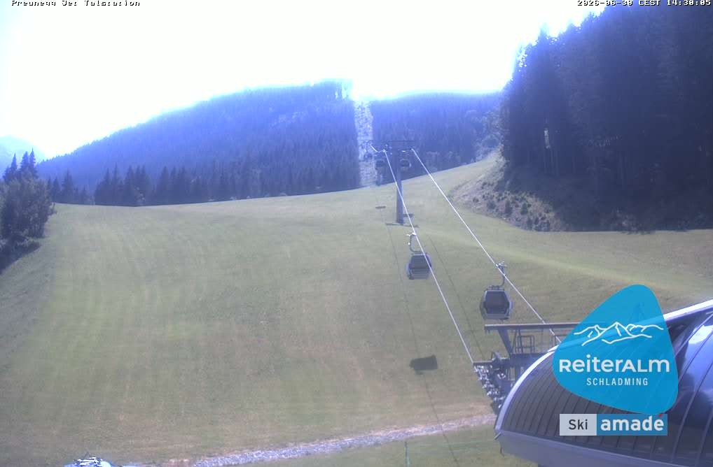 Archiv Foto Webcam Reiteralm - Talstation Preunegg