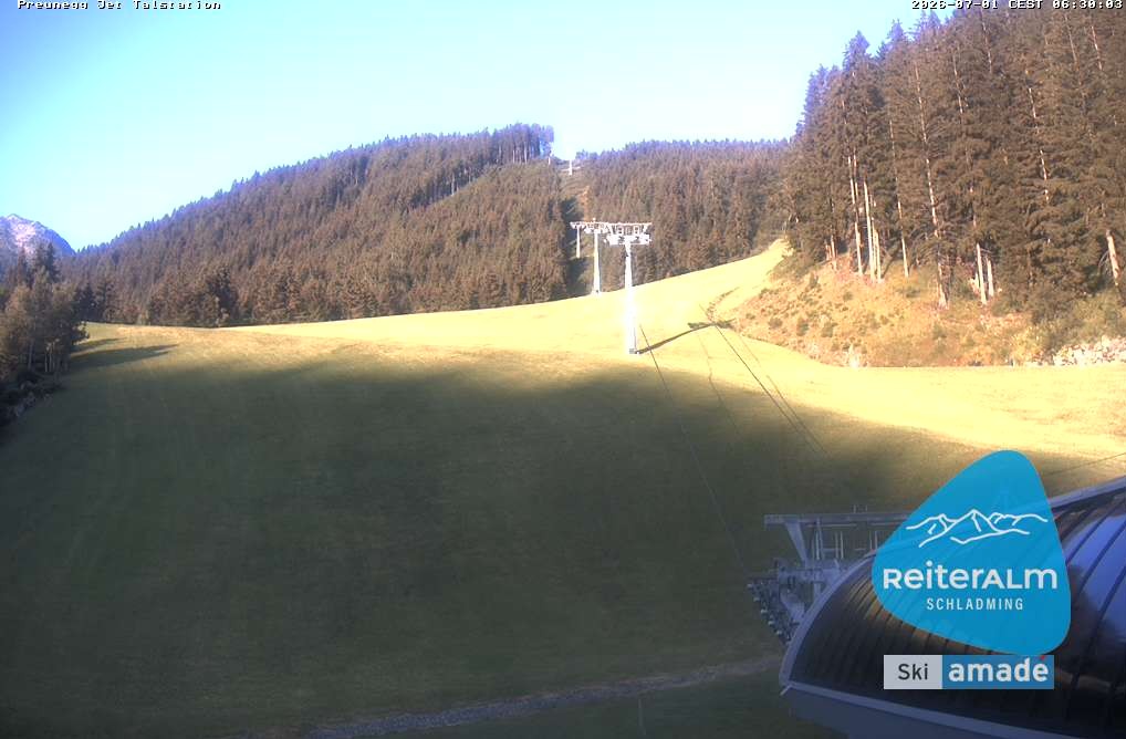 Archiv Foto Webcam Reiteralm - Talstation Preunegg