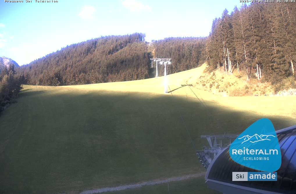 Archiv Foto Webcam Reiteralm - Talstation Preunegg