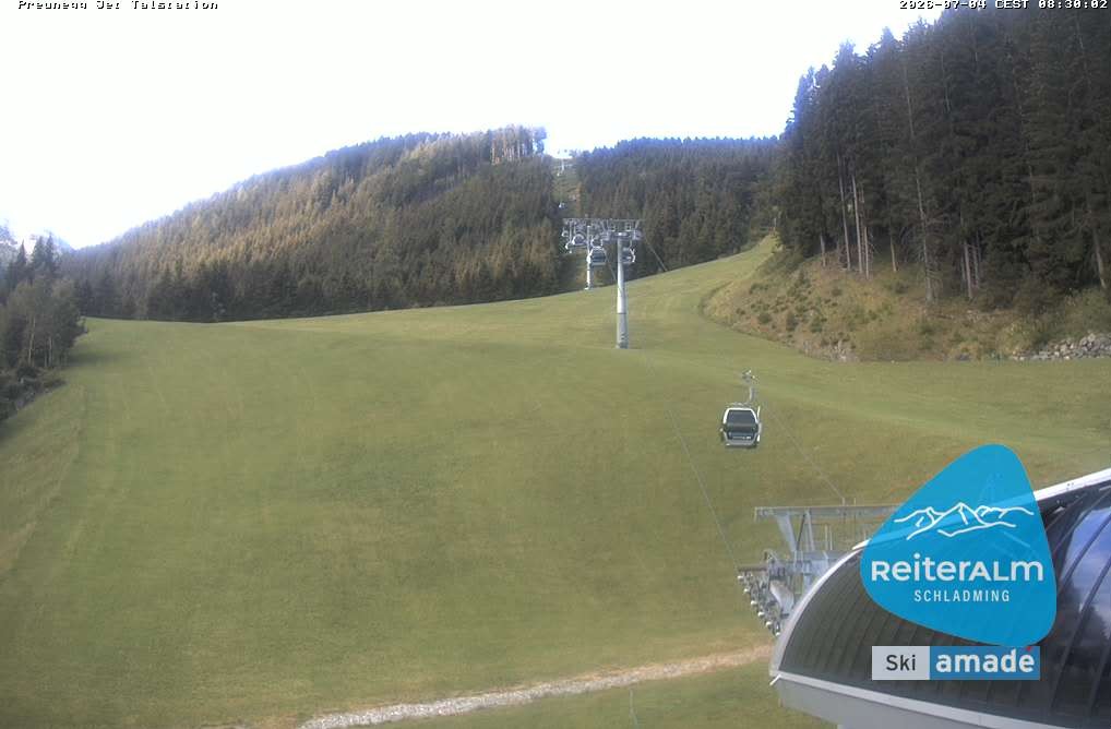 Archiv Foto Webcam Reiteralm - Talstation Preunegg