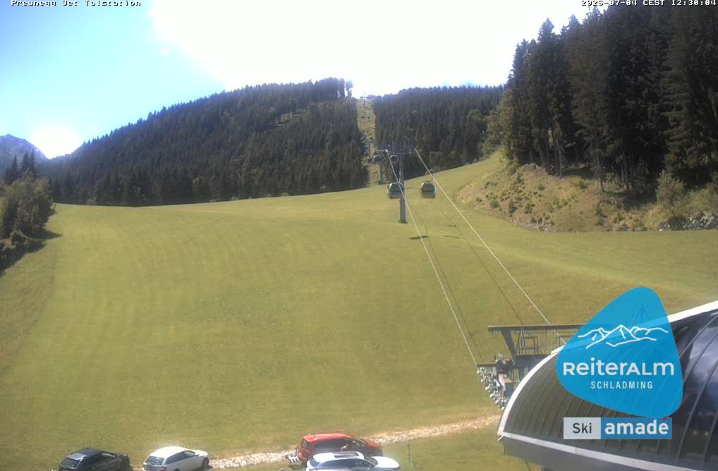 Archiv Foto Webcam Reiteralm - Talstation Preunegg