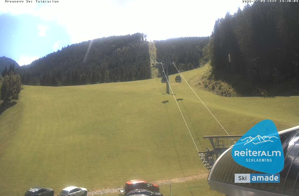 Archiv Foto Webcam Reiteralm - Talstation Preunegg